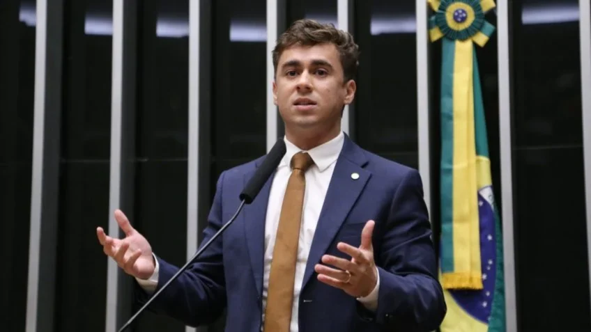 Deputado Nikolas Ferreira convoca população para protestos de rua